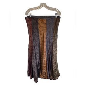 Chico's Multicolor A-Line Skirt